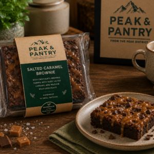 Peak & Pantry Salted Caramel Brownie