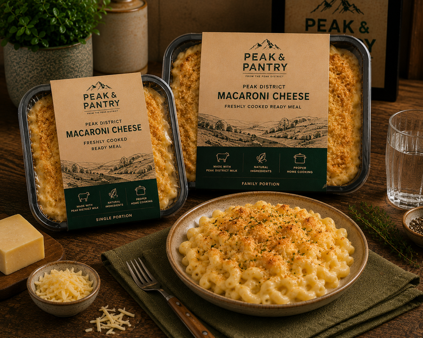 peak and pantry macaroni cheese