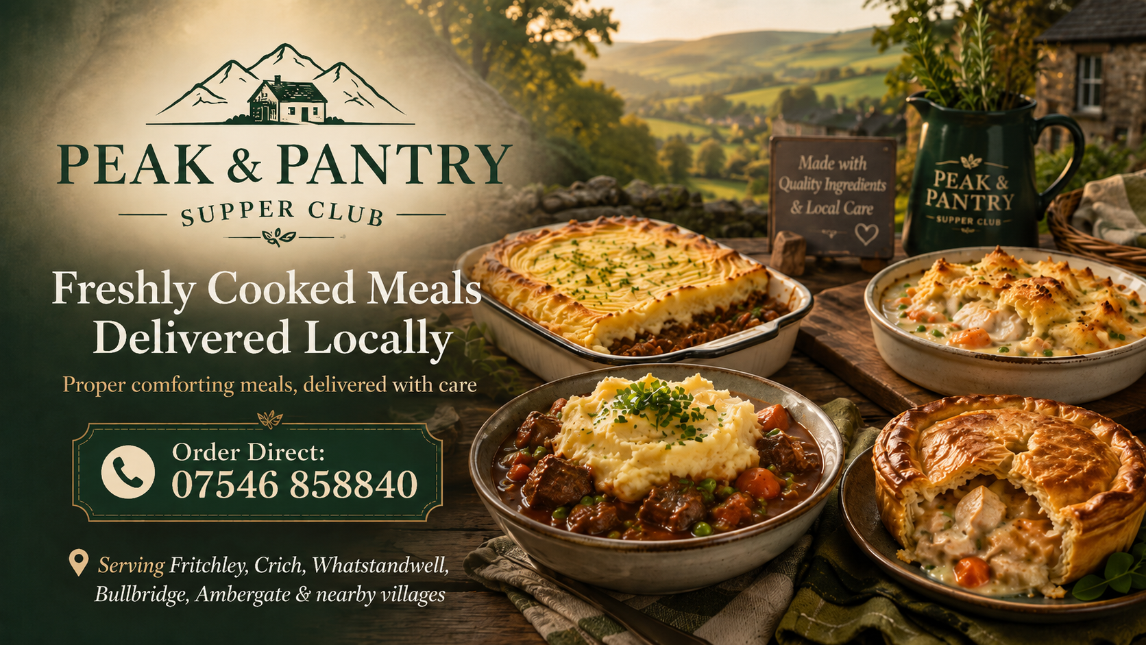 peak and pantry supper club
