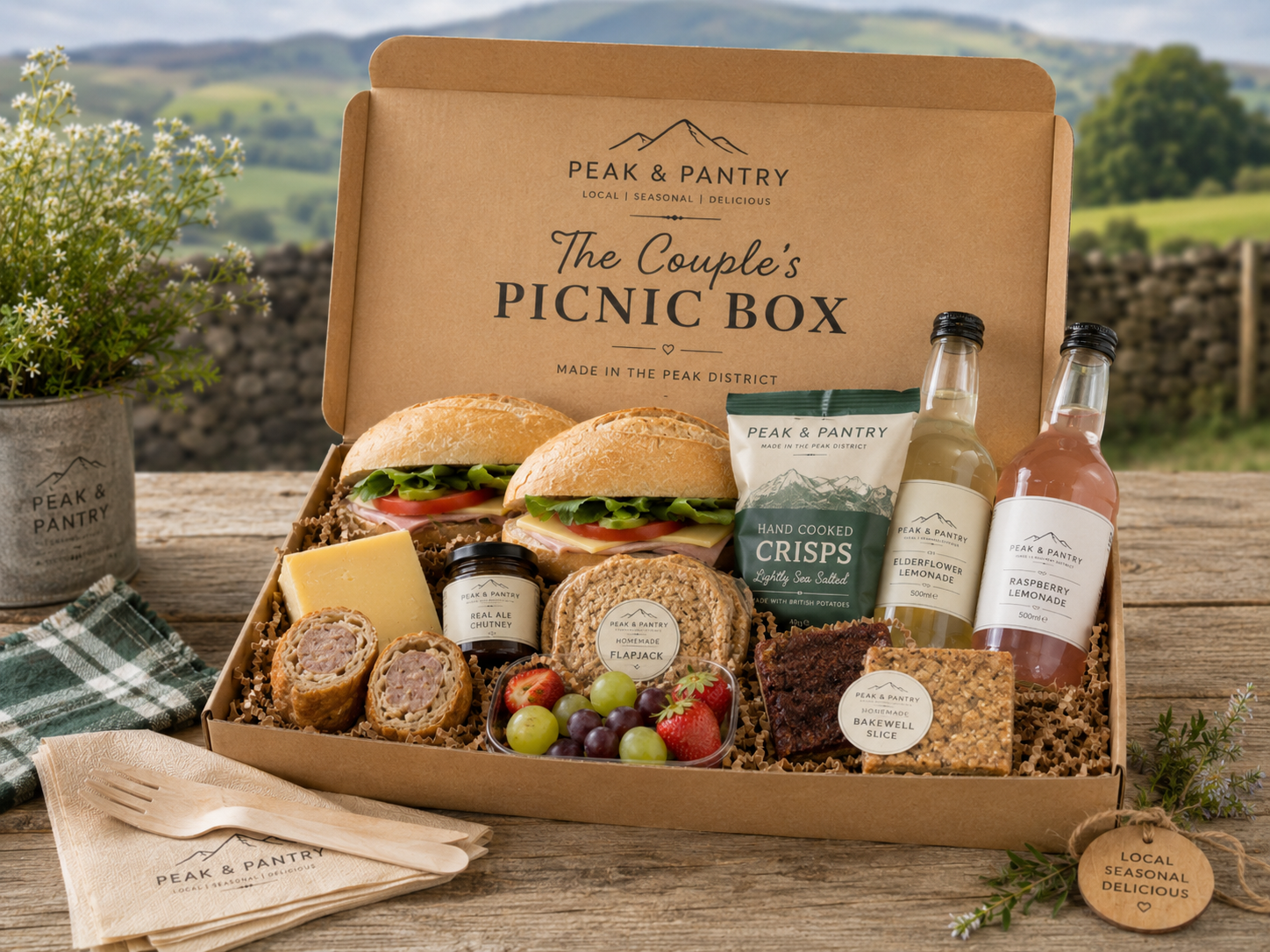 the couples picnic box